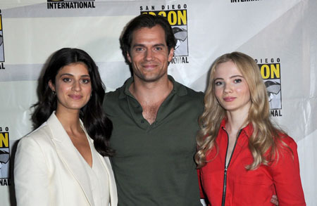 Henry Cavill helped Freya Allan through the nuances of dealing with expectations during filming.